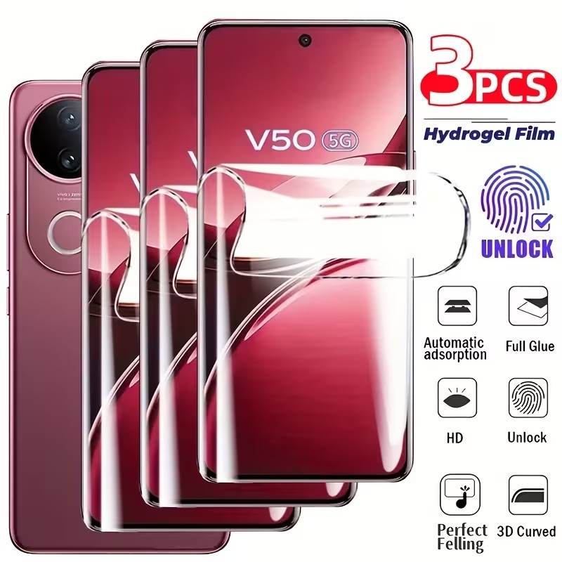 Vivo X200 - 3Pcs Hydrogel Film For Vivo V21E