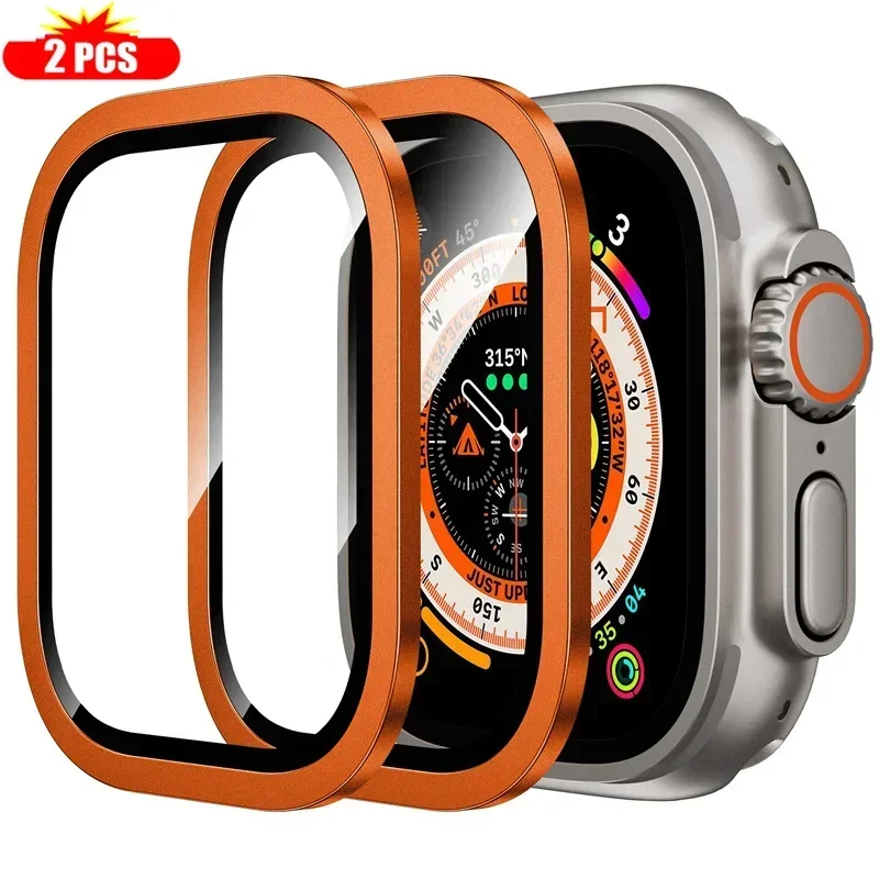 2PCS Titanium Metal Frame for  - đánh giá và giá Smartwatch Watch Accessories For Women