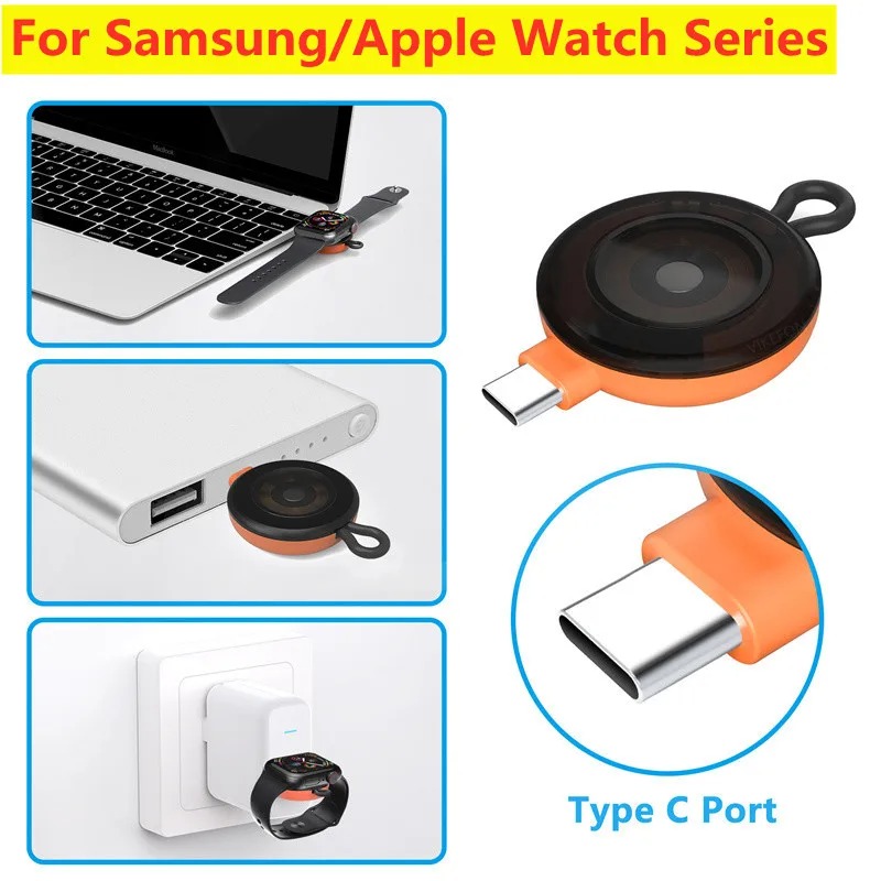 Mini Type C Smart Watch Wirele - đánh giá và giá Smart Watch Accessories
