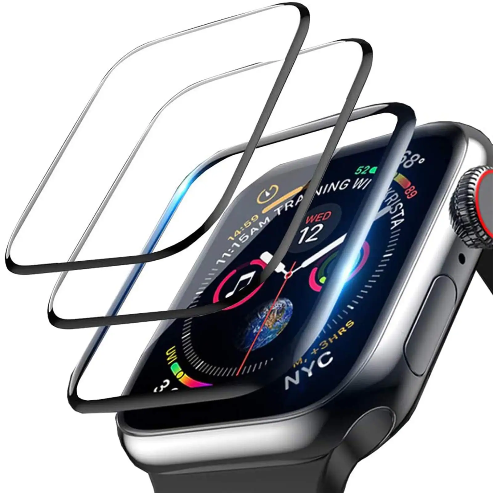 3D Tempered Glass For Apple Wa - đánh giá và giá Apple Smartwatch Accessories
