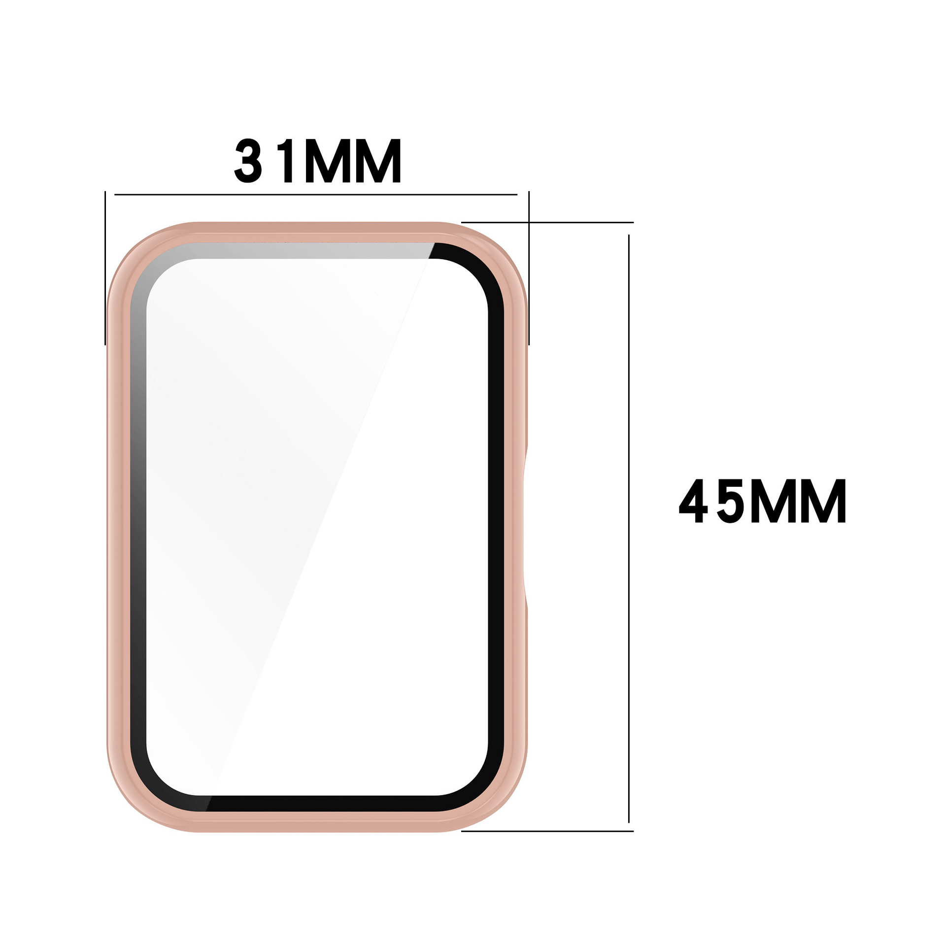 Glass+Case For Samsung Galaxy  - đánh giá và giá Smartwatch Watch Accessories For Women