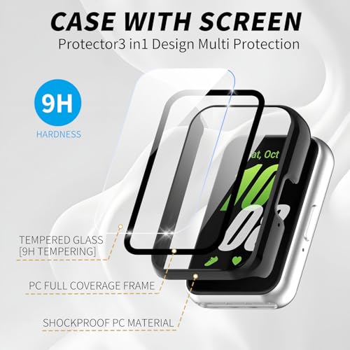 Glass+Case For Samsung Galaxy  - đánh giá và giá Smartwatch Watch Accessories For Women