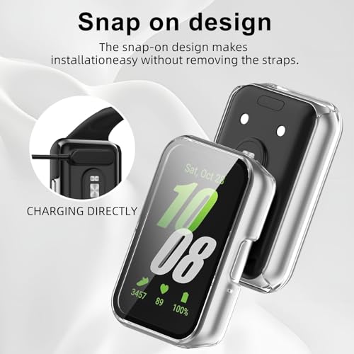 Glass+Case For Samsung Galaxy  - đánh giá và giá Smartwatch Watch Accessories For Women