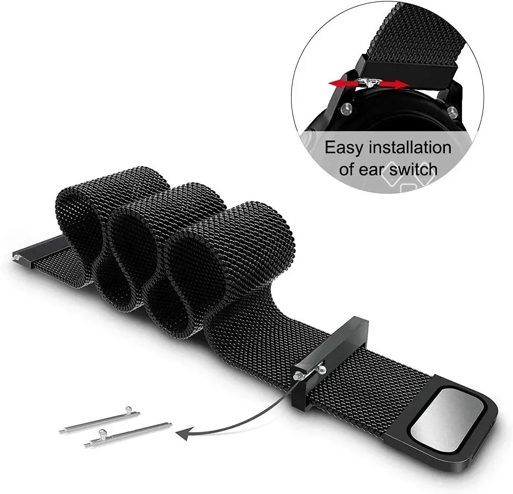 18mm Milanese Loop Strap For X - đánh giá và giá Smartwatch Watch Accessories For Women