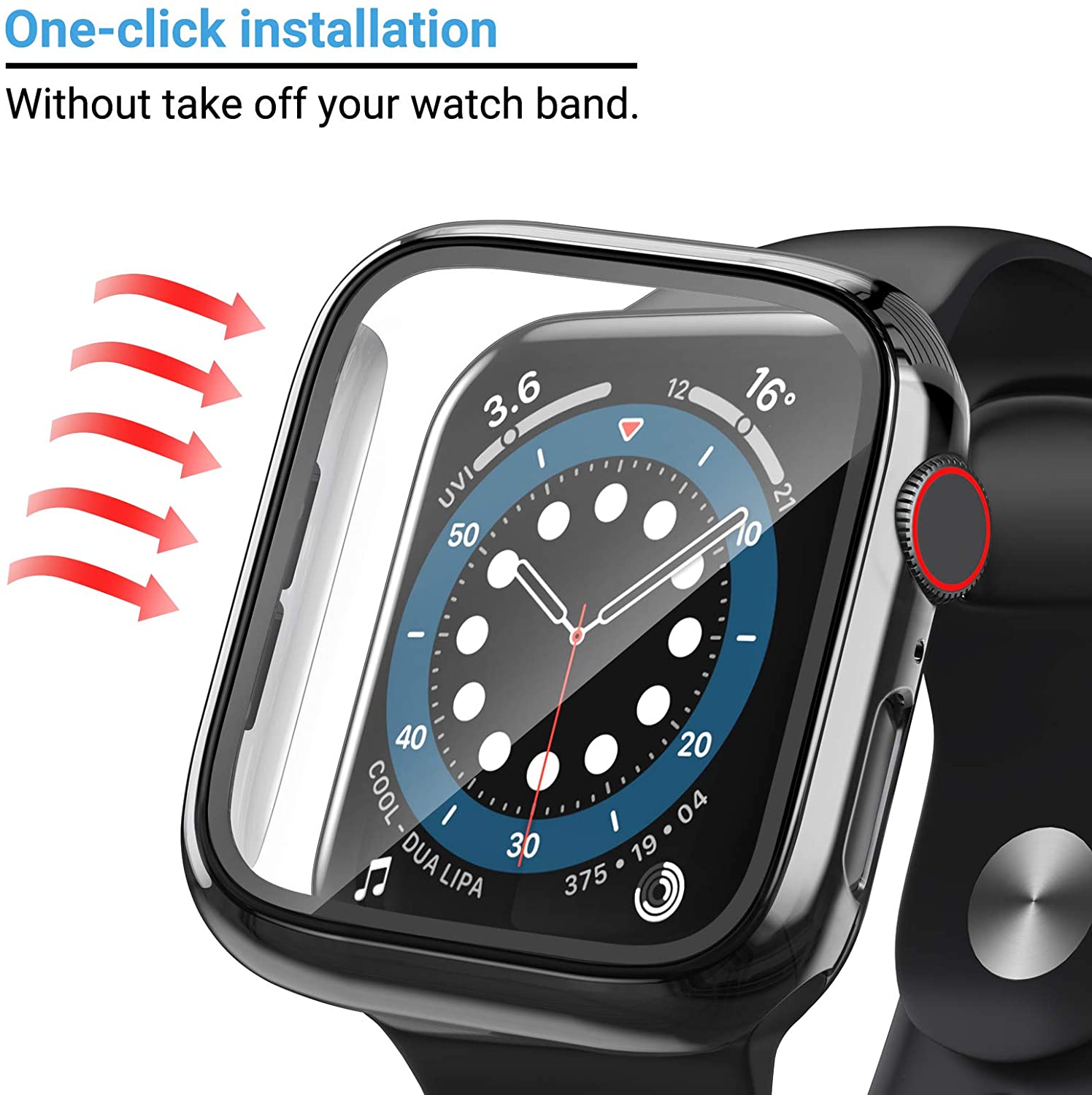 Kính Dành Cho Đồng Hồ Apple Ốp - đánh giá và giá Apple Smartwatch Accessories