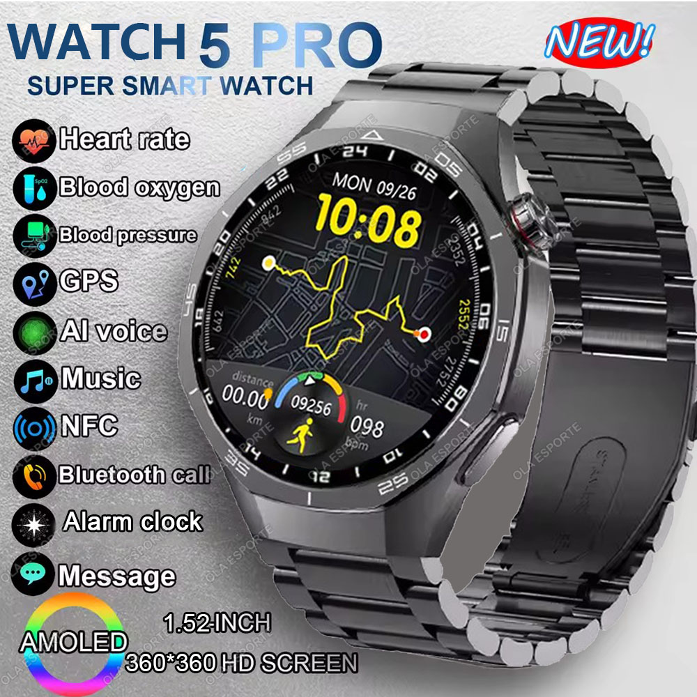 New Watch 5 Pro Smart Watch 1. - đánh giá và giá Smartwatch Face