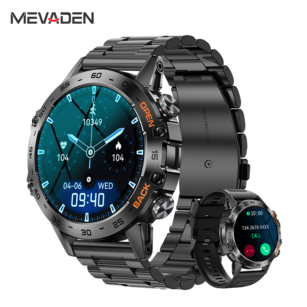 MEVADEN Steel 1.39 inch Men Lu - đánh giá và giá Smartwatch Faces