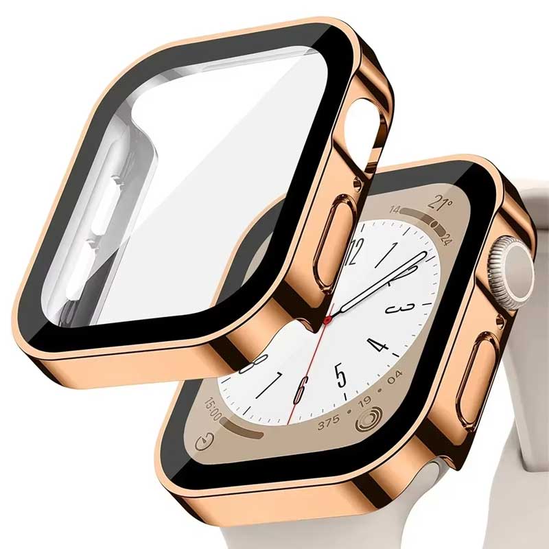 Glass+cover For Apple Watch ca - đánh giá và giá Smartwatch Watch Accessories For Women