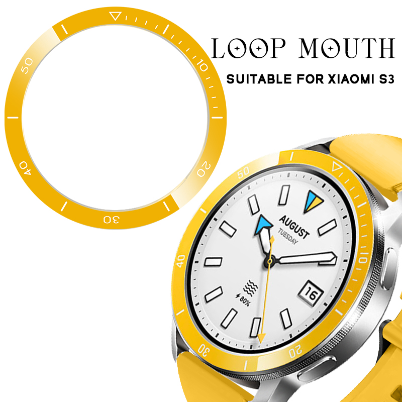 Bezel Ring For Xiaomi Watch S3 - đánh giá và giá Xiaomi Smartwatch Accessories