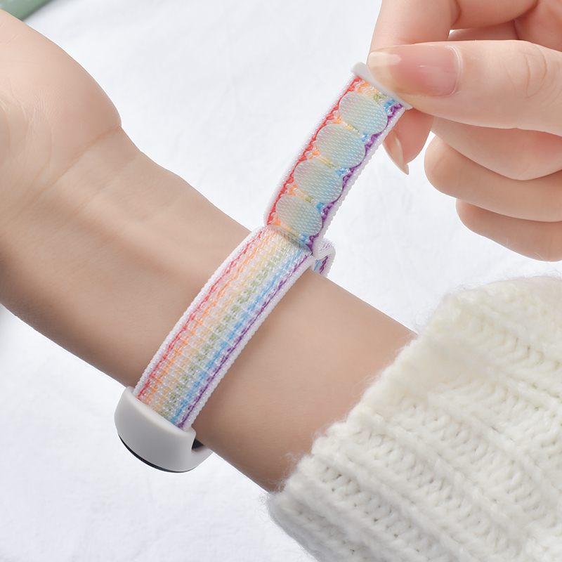 Nylon loop For Xiaomi Mi Band  - đánh giá và giá Smartwatch Watch Accessories For Women
